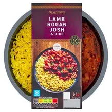 Pro Cuisine Lamb Rogan Josh & Rice 400g